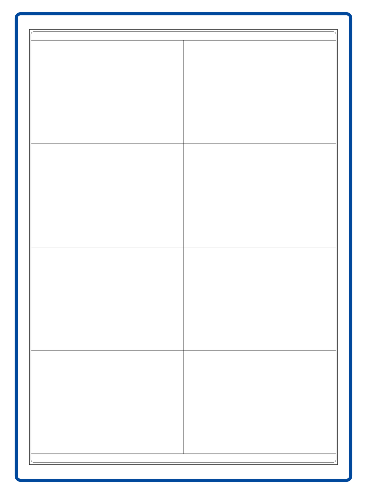105 × 70,5 mm (8 per vel)