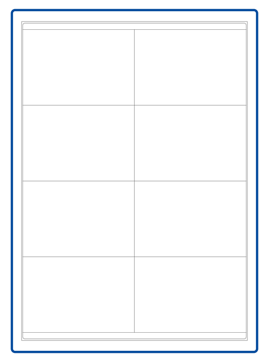 105 × 70,5 mm (8 per vel)
