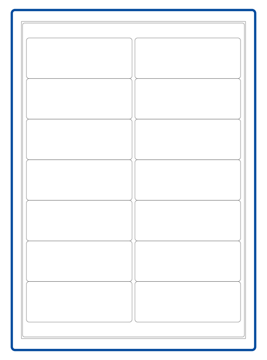 99,1 x 38,1 mm (14 per vel)